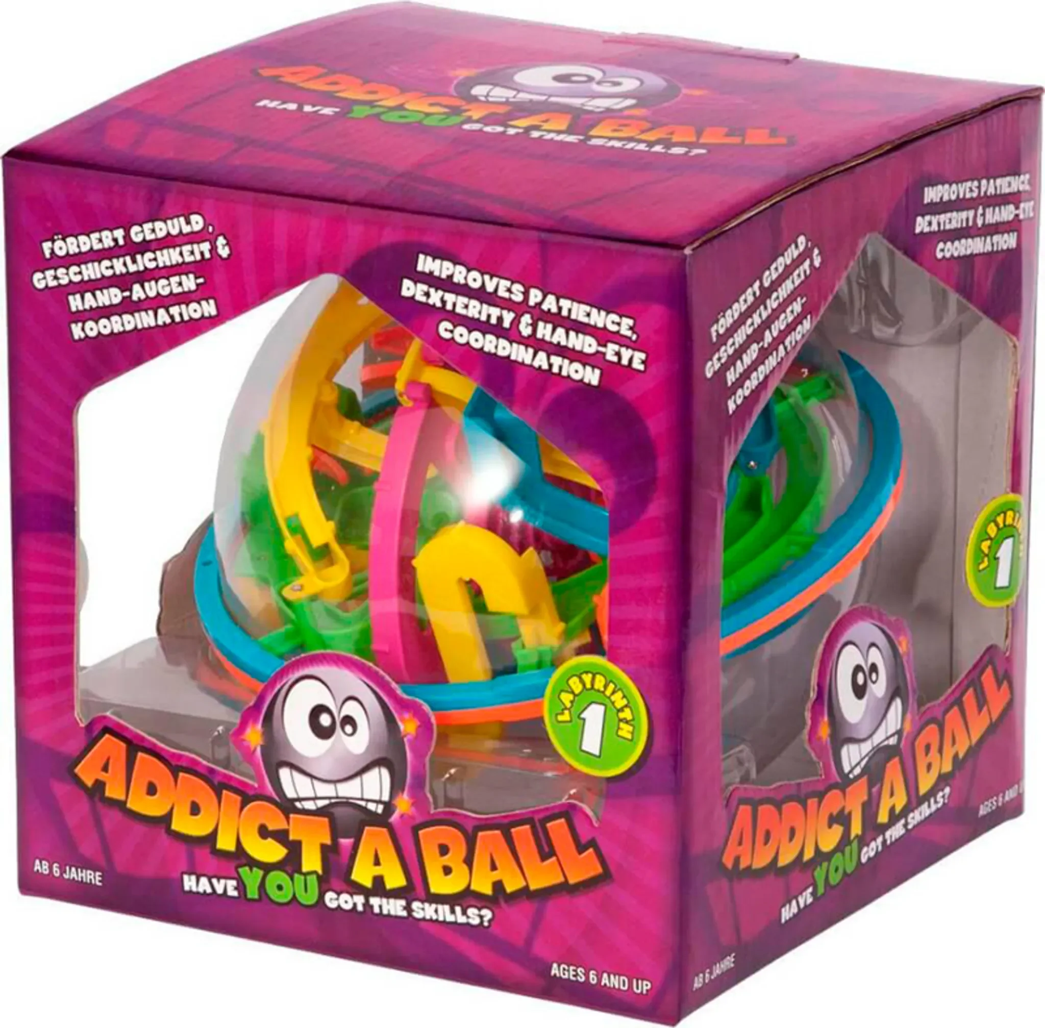 Addict A Ball – 3D-Labyrinth-Spielzeug Ø 14 cm